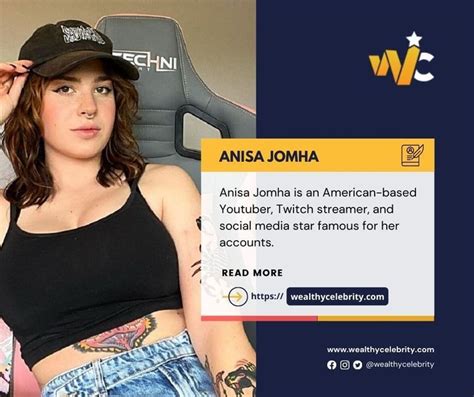 anisa jomha only fans|Meet Anisa Jomha, iDubbbz's Wife Since 2021.